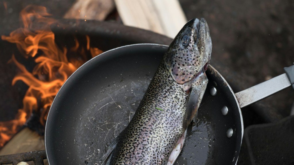 fish fry pan